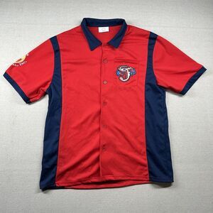 Jumbo Shrimp Shirt Mens XL Minor League Baseball Jacksonville FL Camp Bowling‎